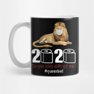 Lion 2020 The year when shit got real Mug